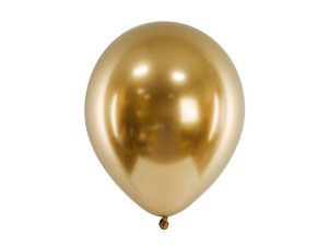 BALONY GLOSSY ZŁOTY 30CM 10SZT
