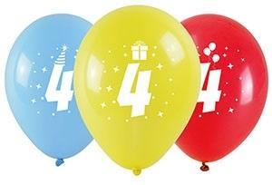 BALONY Z NADRUKIEM 4 28CM 3SZT
