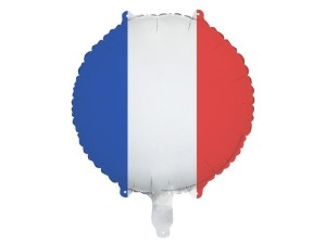 BALON FOLIOWY FLAGA FRANCJI 35CM