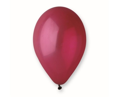 Balony Gemar pastel burgundowe 100szt