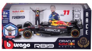 RACE (FORMULA) W/DRIVER FIGURE - ORACLE RED BULL