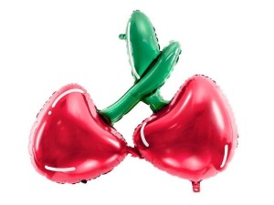 BALON FOLIOWY WIŚNIE 88X73CM