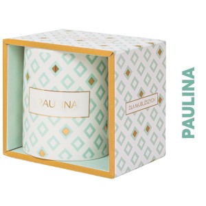 KUBEK PREZENTOWY PAULINA, BE-HAPPY GIFTS