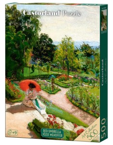 PUZZLE 500 RED UMBRELLA, JÓZEF MEHOFFER CASTOR