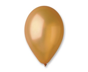 BALONY METALICZNE ZŁOTE 33CM 50SZT