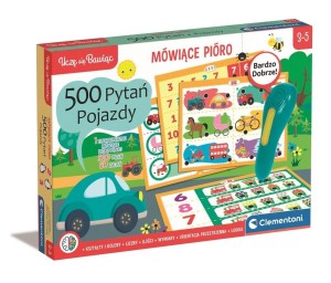 UCZĘ SIĘ BAWIĄC. MÓWIĄCE PIÓRO 500 PYTAŃ POJAZDY