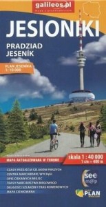 MAPA TURYSTYCZNA - JESIONIKI/PRADZIAD/JESENIK