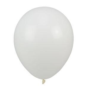 BALONY PASTELOWE BIAŁE 30CM 100SZT