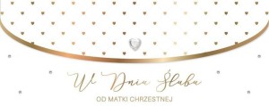 KARNET ŚLUB OD MATKI CHRZESTNEJ LUX-19
