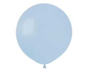 BALONY GEMAR PASTEL PUDROWE BŁĘKITNE 48CM 25SZT