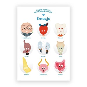 PLAKAT EDUKACYJNY. EMOCJE A2