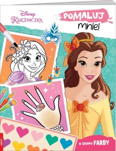 DISNEY KSIĘŻNICZKA. POMALUJ MNIE!