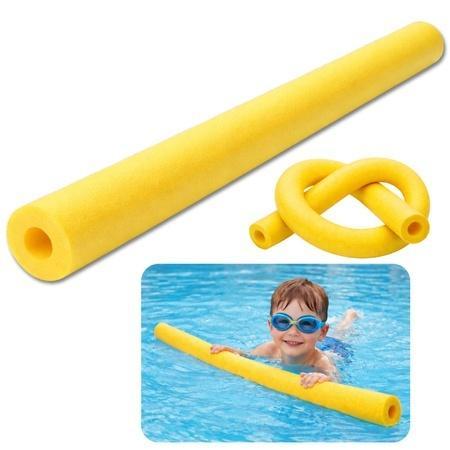 Makaron piankowy do nauki pływania żółty, Leantoys