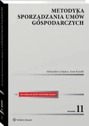 Metodyka sporządzania umów gospodarczych + wzory