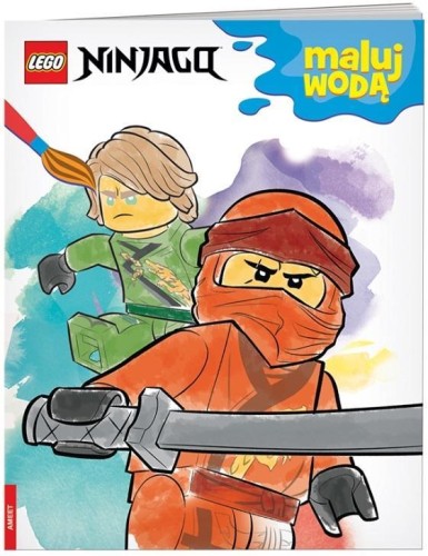 Lego Ninjago. Maluj wodą, praca zbiorowa