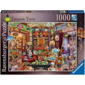 PUZZLE 1000 GABINET SKARBÓW, RAVENSBURGER