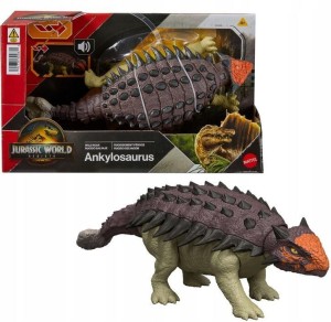 JURASSIC WORLD ANKYLOSAURUS RYCZĄCY DINOZAUR JGB90