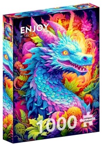 PUZZLE 1000 NIEBIAŃSKI SMOK, ENJOY