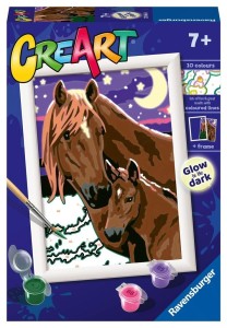 CREART DLA DZIECI: KONIE O PÓŁNOCY, RAVENSBURGER