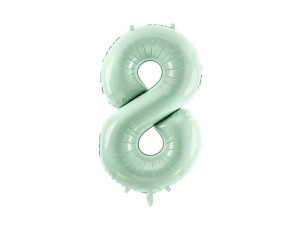 BALON FOLIOWY 8 ZIELONY 72CM