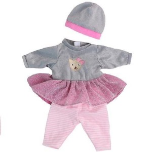 UBRANKO DLA LALKI 32CM, SMILY PLAY