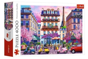 PUZZLE 4000 WIOSNA W PARYŻU TREFL, TREFL
