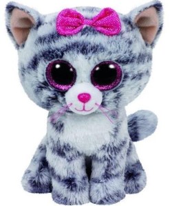 BEANIE BOOS KIKI - SZARY KOTEK, TY