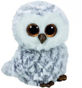 BEANIE BOOS OWLETTE - BIAŁA SOWA, TY