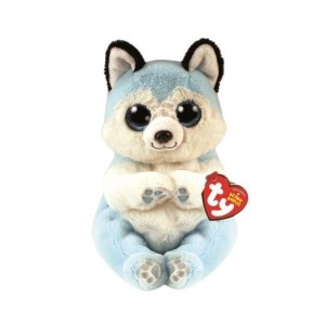 BEANIE BABIES THUNDER - NIEBIESKI HUSKY 15 CM, TY