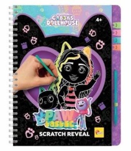 KOCI DOMEK GABI SKETCHBOOK SCRATCH REVEAL