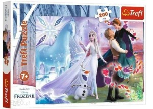 PUZZLE 200 MAGICZNY ŚWIAT SIÓSTR TREFL, TREFL