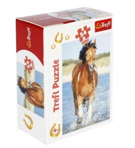 PUZZLE 54 MINI ŚWIAT KONI 1 TREFL, TREFL