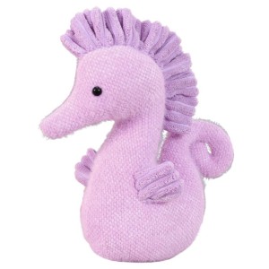 MASKOTKA KONIK WODNY FIOLETOWY 25CM, LEANTOYS