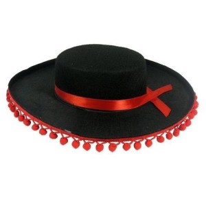 SOMBRERO Z POMPONIKAMI