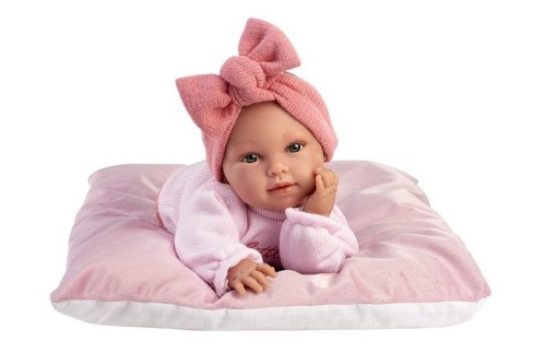 Lalka płacząca Olivia z kocykiem 38cm, Llorens