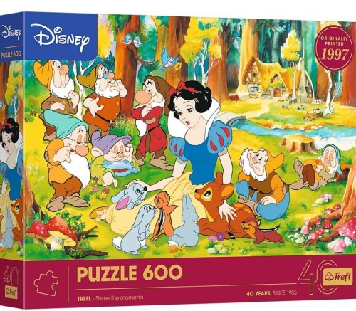 Puzzle 600 Królewna Śnieżka Disney, Trefl