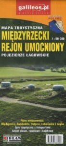 MAPA - MIĘDZYRZECKI REJON UMOCNIONY 1:60 000