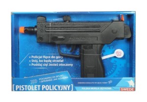 PISTOLET POLICYJNY Z POLSKIM MODUŁEM DŹWIĘKOWYM