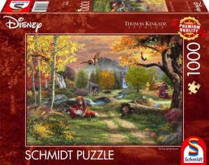 PUZZLE 1000 LIS I PIES (DISNEY), SCHMIDT