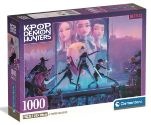 PUZZLE 1000 COMPACT K-POP DEMON HUNTERS