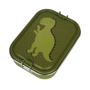 LUNCH BOX STALOWY DUŻY DINOZAUR