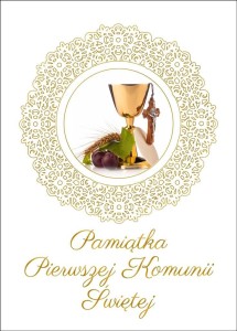 ALBUM - PAMIĄTKA PIERWSZEJ KOMUNII ŚWIĘTEJ