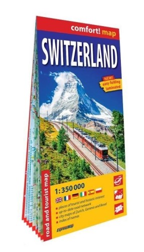 Comfort! map Switzerland 1:350 000, praca zbiorowa