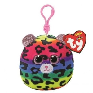 SQUISH-A-BOOS DOTTY - LEOPARD 8,5CM BRELOK, TY