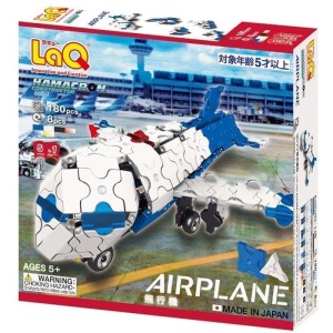 KLOCKI EDUKACYJNE AIRPLANE, LAQ
