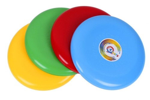 Frisbee z naklejkami, Technok