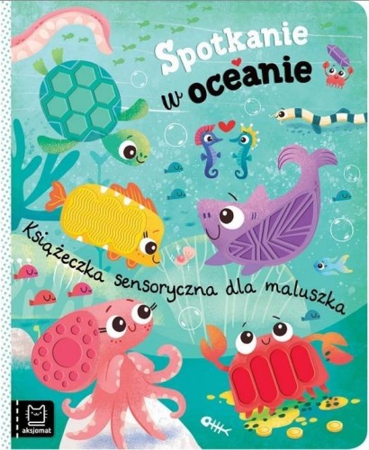 Spotkanie w oceanie. Książeczka sensoryczna