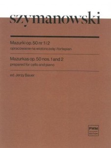 MAZURKI OP. 50 NR 1 I 2, KAROL SZYMANOWSKI