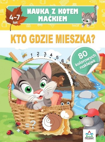Nauka z kotem Maćkiem. Kto gdzie mieszka?