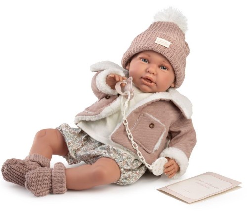 Lalka hiszpańska Reborn Daniela 52cm, Antonio Juan